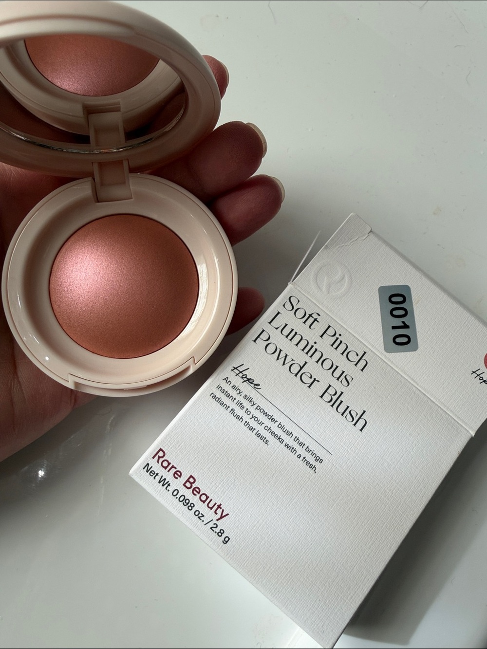 Rare Beauty Soft Pinch Luminous Powder Blush - shade Hope